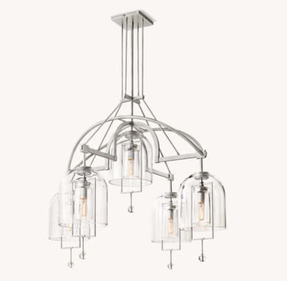 Fulcrum Round Chandelier-VaseLamps