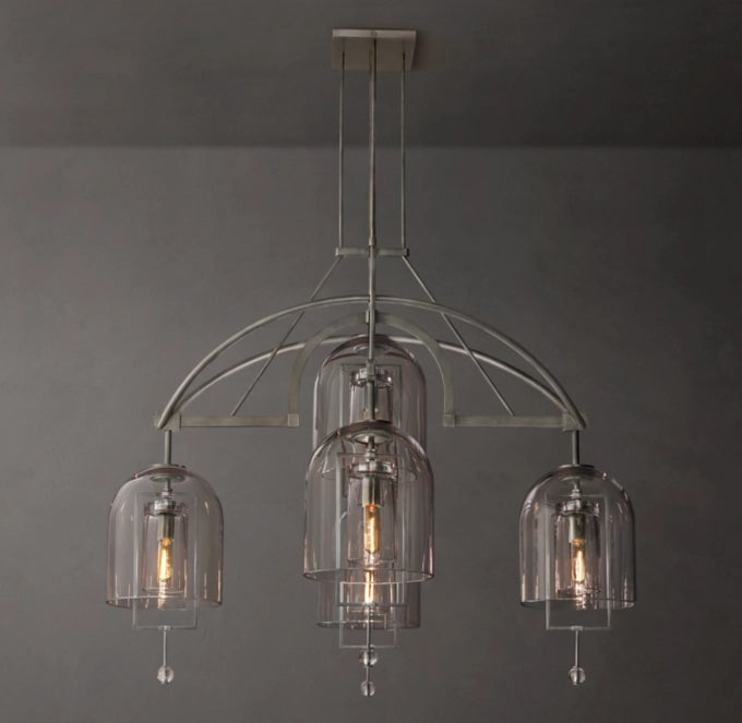 Fulcrum Round Chandelier-VaseLamps