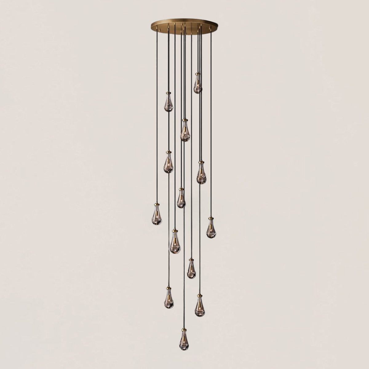 Raindrop Round Chandelier-VaseLamps
