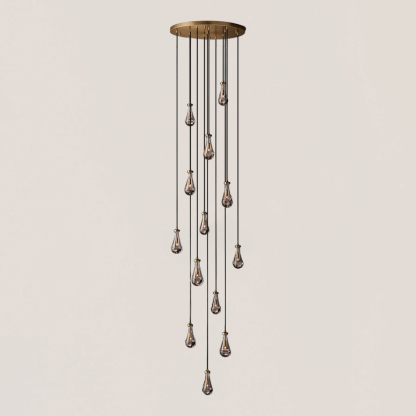 Raindrop Round Chandelier-VaseLamps