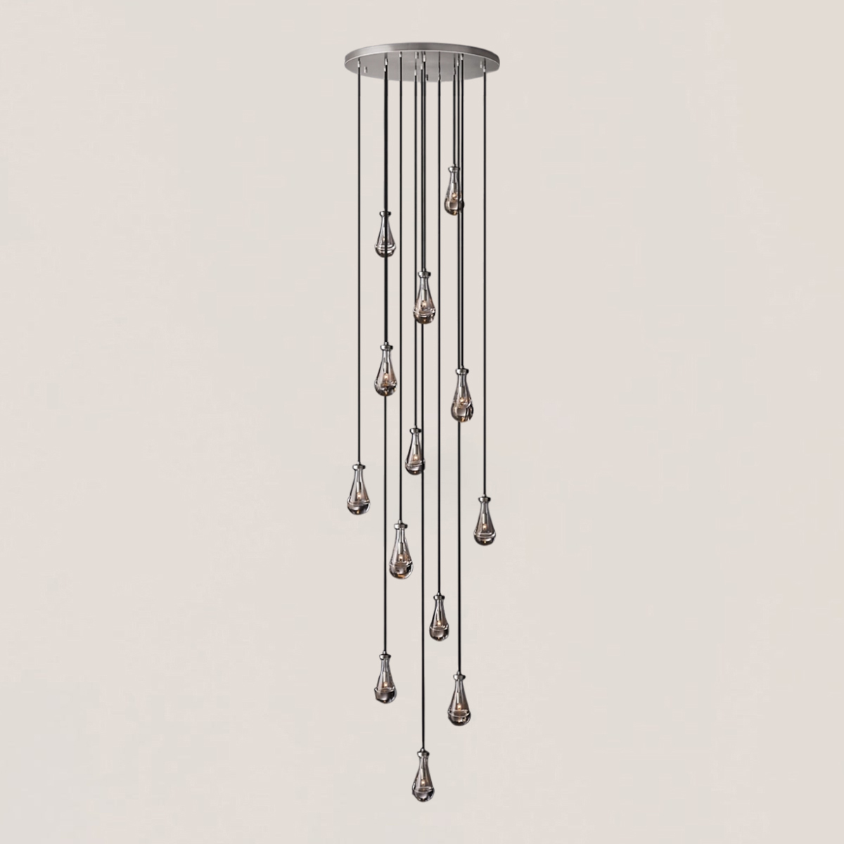 Raindrop Round Chandelier-VaseLamps
