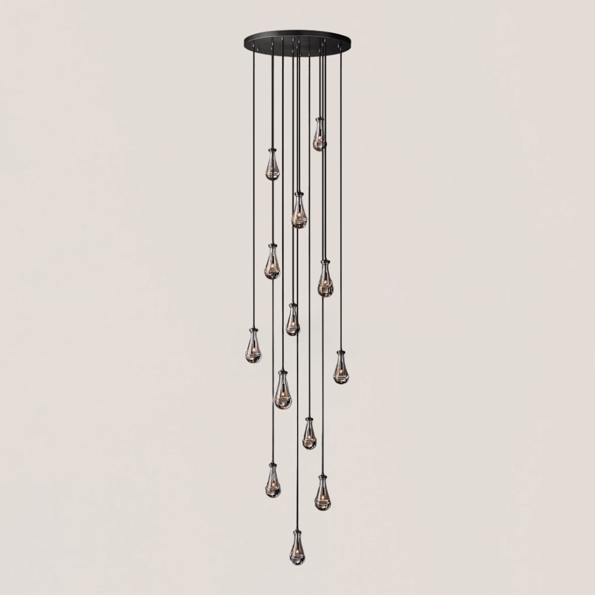 Raindrop Round Chandelier-VaseLamps