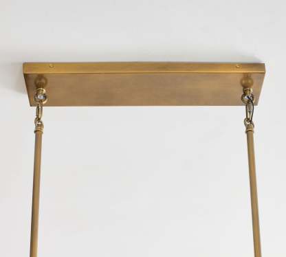 Molly Crystal Linear Chandelier-VaseLamps