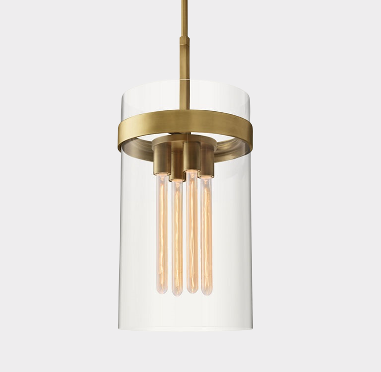 Ravelle Glass Pendant-VaseLamps