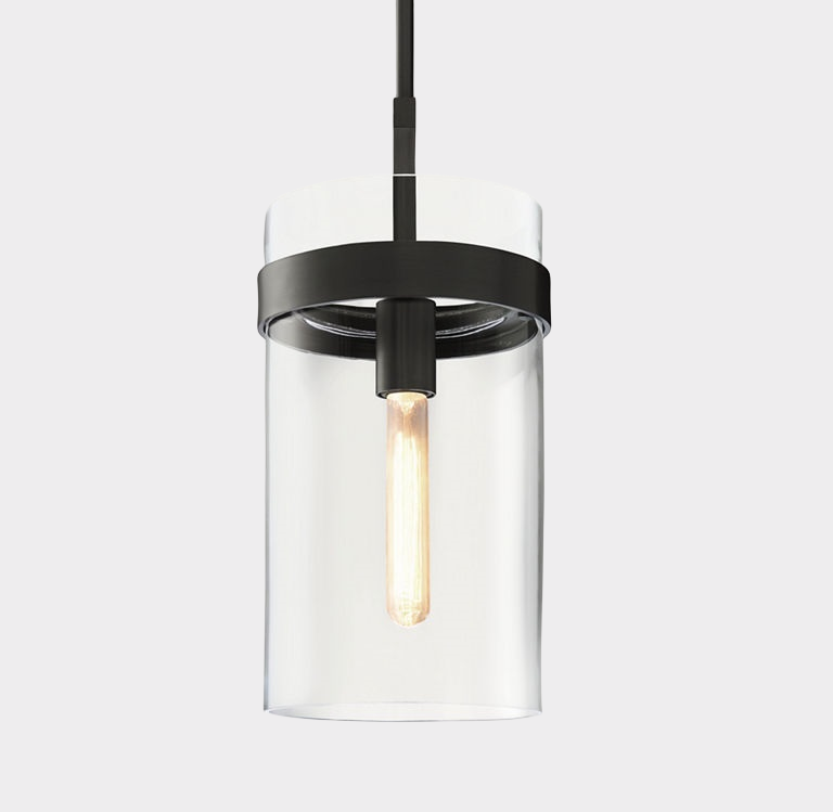 Ravelle Glass Pendant-VaseLamps
