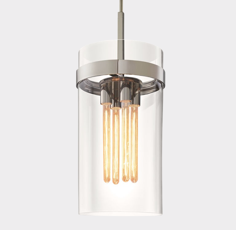 Ravelle Glass Pendant-VaseLamps