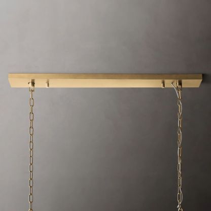 RHYS Rectangular Crystal Chandelier-VaseLamps