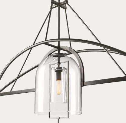 Fulcrum Grand Linear Chandelier 73"-VaseLamps