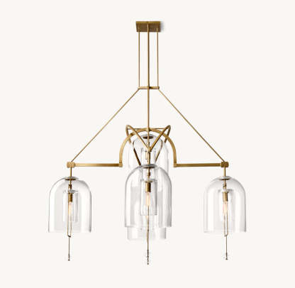 Fulcrum Round Grand Chandelier 61"-VaseLamps