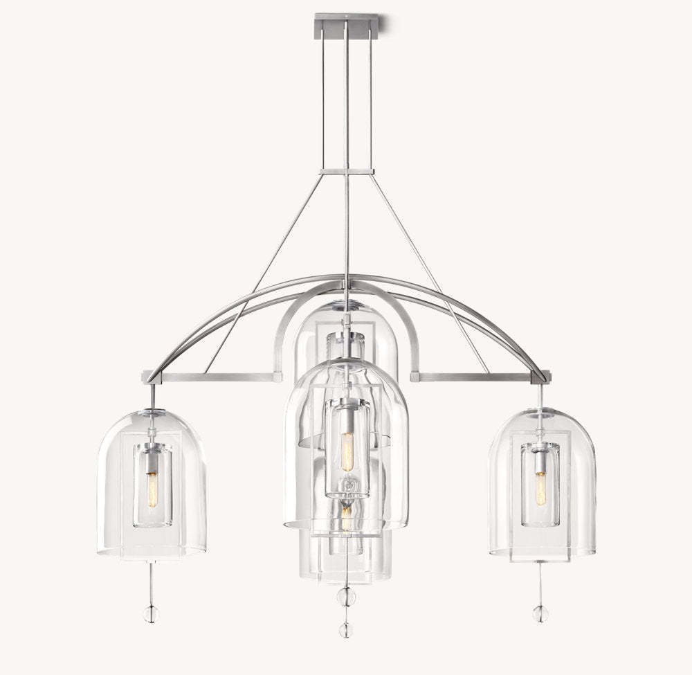 Fulcrum Round Grand Chandelier 61"-VaseLamps
