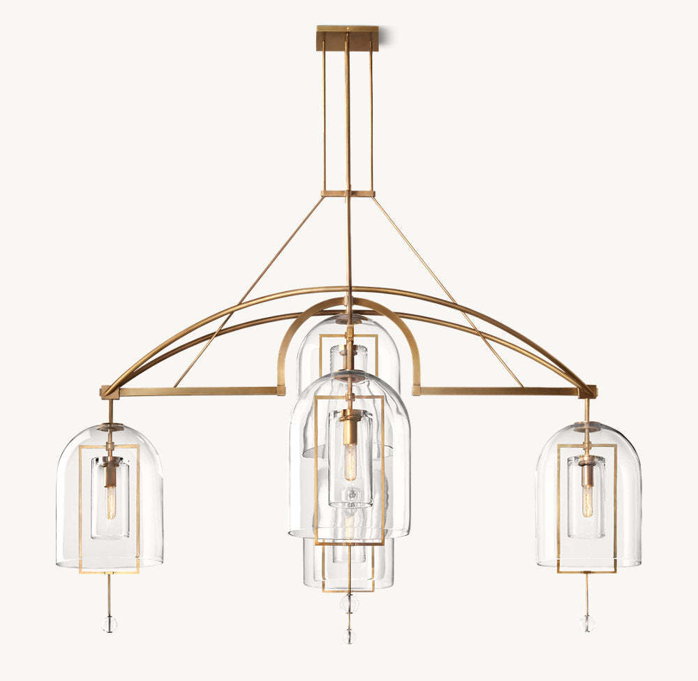 Fulcrum Round Grand Chandelier 73"-VaseLamps