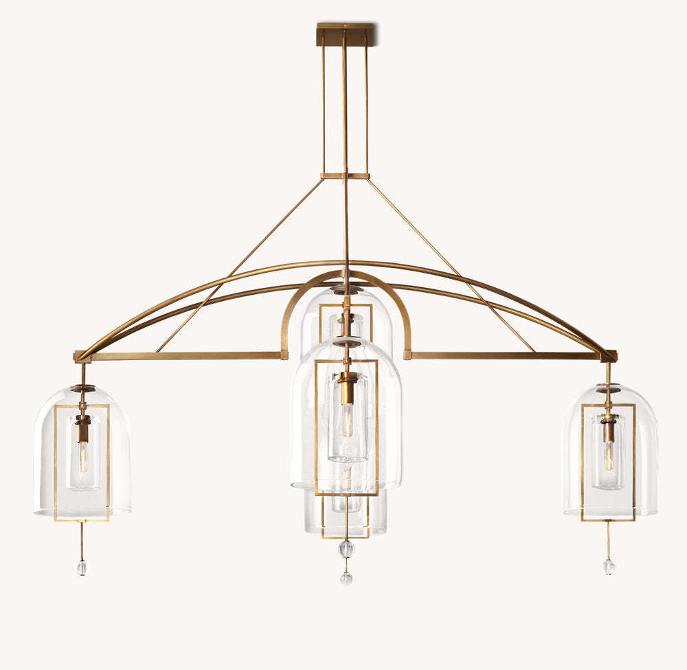 Fulcrum Round Grand Chandelier 85"-VaseLamps
