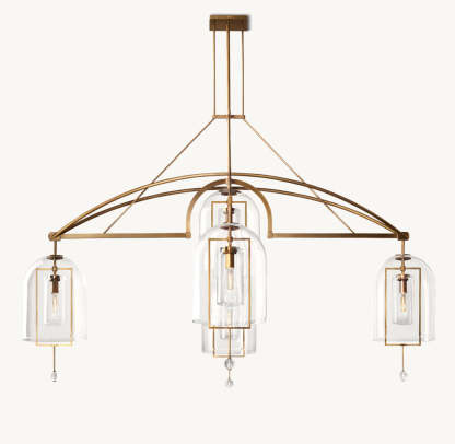 Fulcrum Round Grand Chandelier 85"-VaseLamps