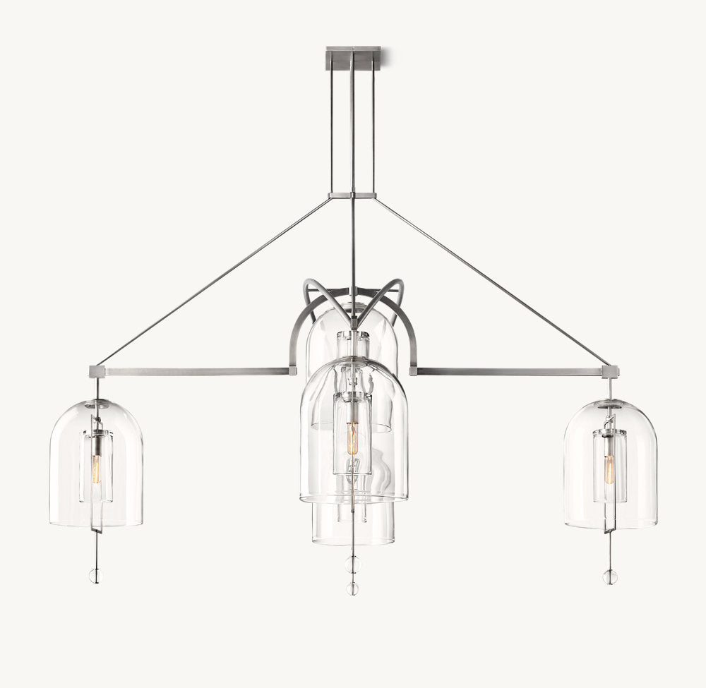 Fulcrum Round Grand Chandelier 85"-VaseLamps