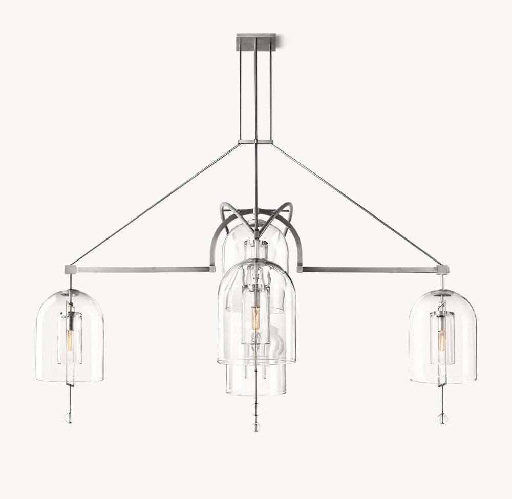 Fulcrum Round Grand Chandelier 85"-VaseLamps