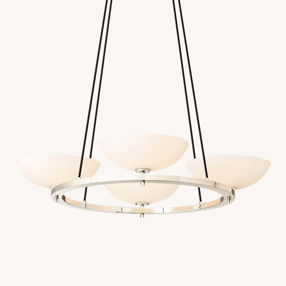 Vernet Round Chandelier 36"-VaseLamps