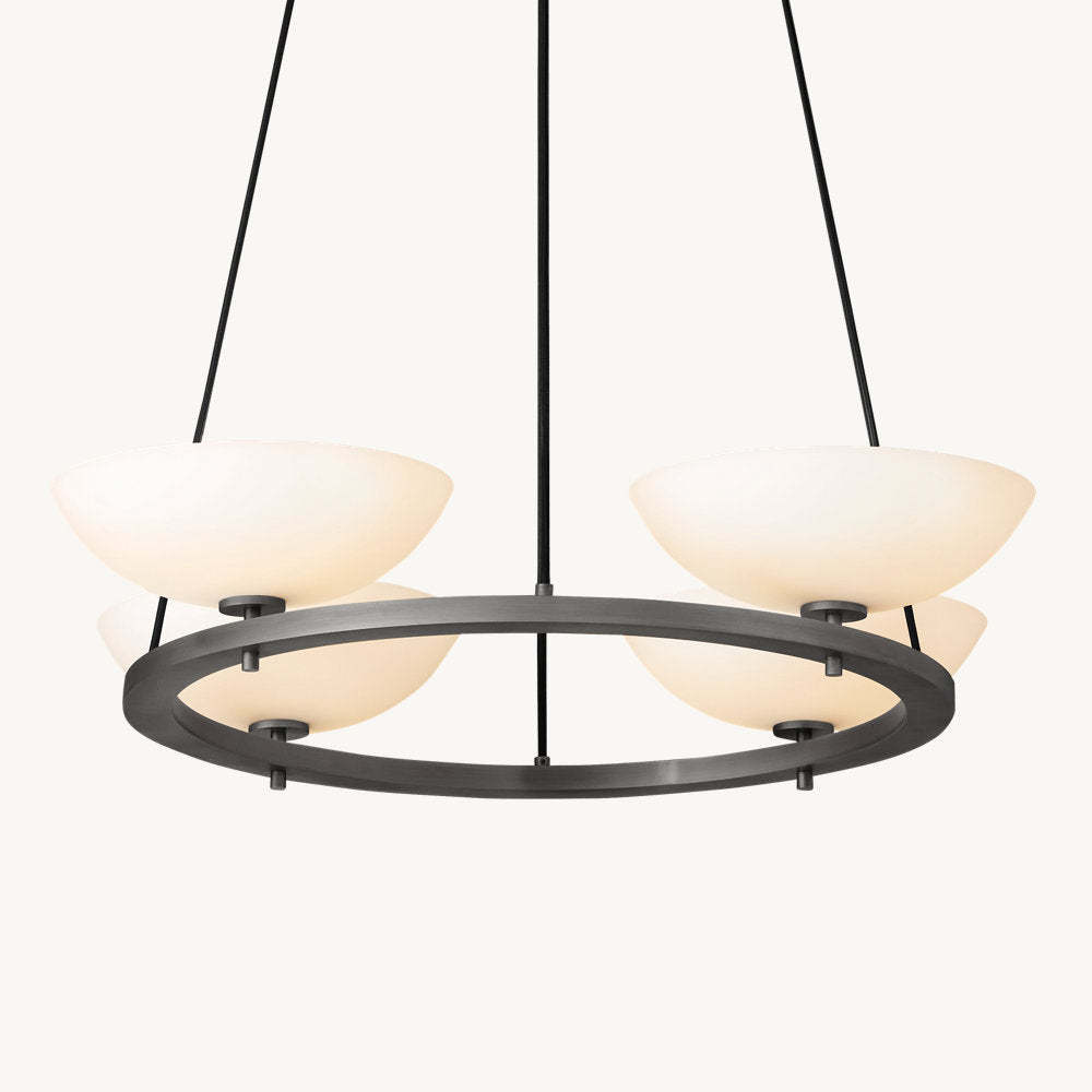 Vernet Round Chandelier 36"-VaseLamps
