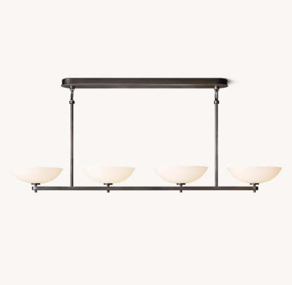 Vernet Linear Chandelier 60"-VaseLamps