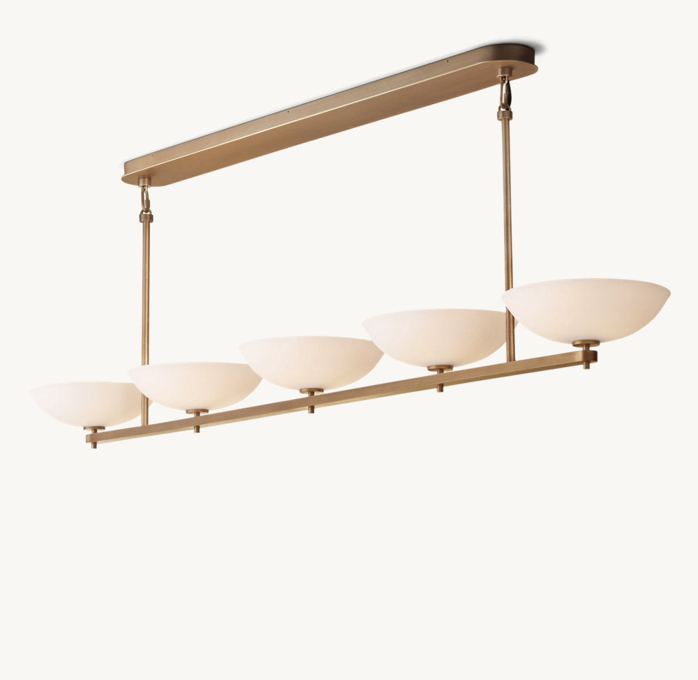 Vernet Linear Chandelier 76"-VaseLamps