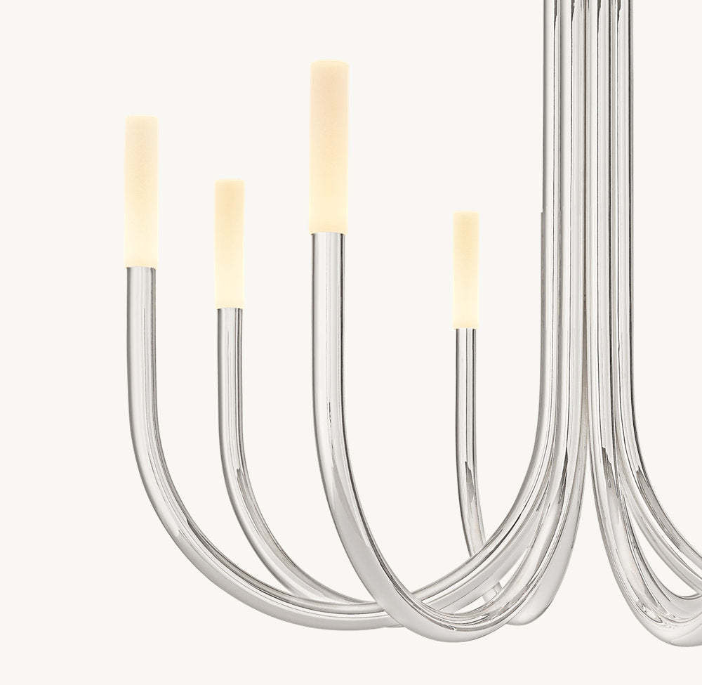 Rousseau Round Chandelier 38"-VaseLamps