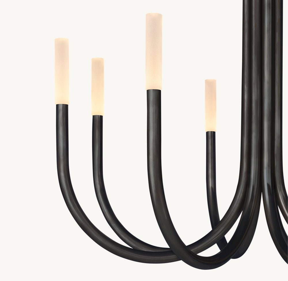 Rousseau Round Chandelier 38"-VaseLamps