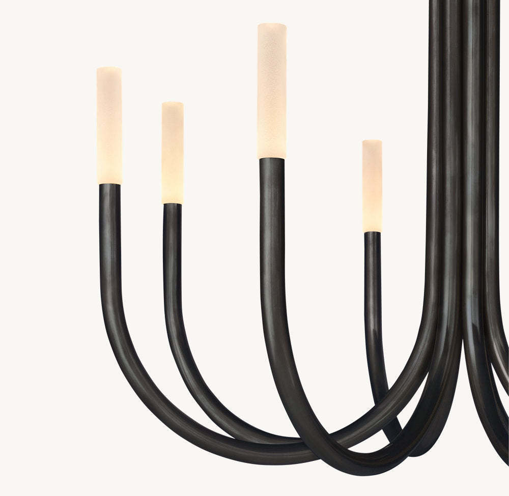 Rousseau Round Chandelier 38"-VaseLamps