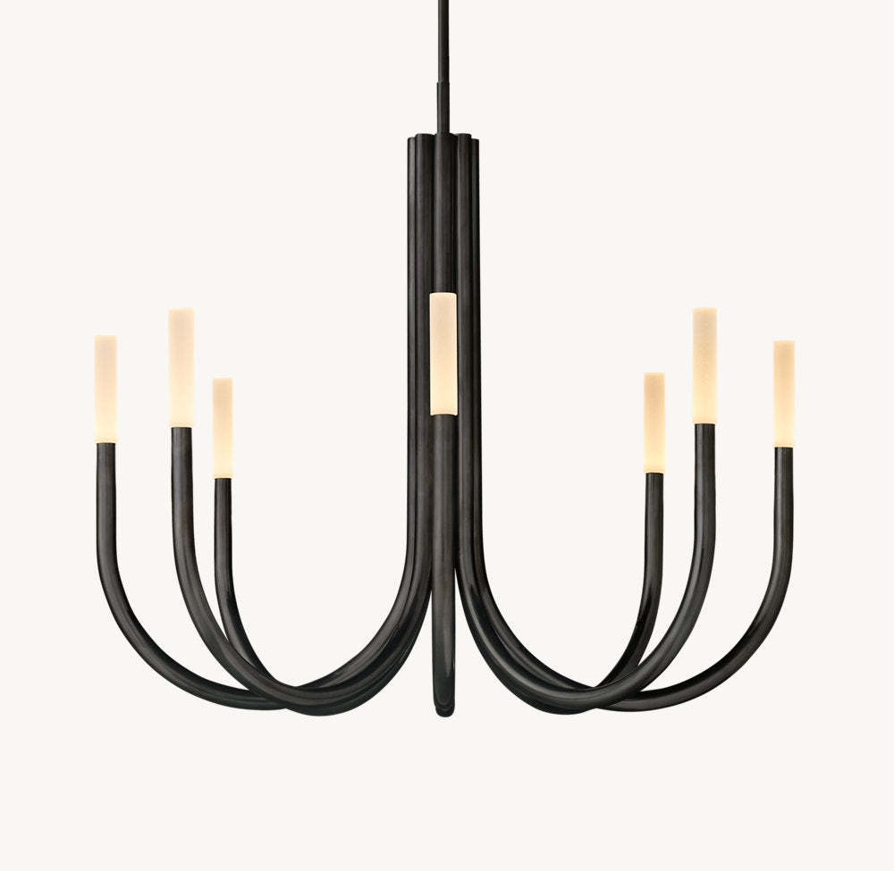 Rousseau Round Chandelier 38"-VaseLamps
