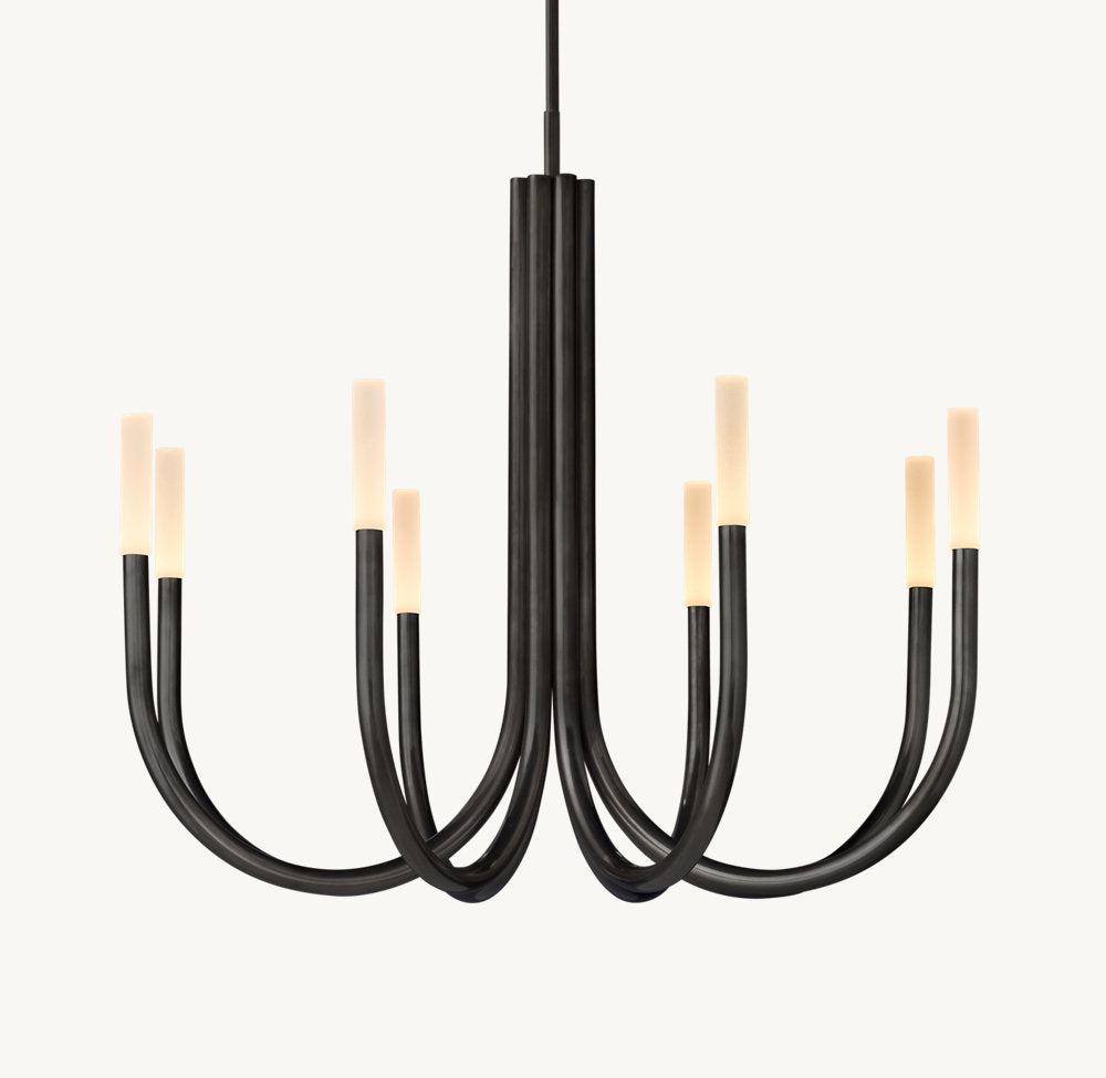 Rousseau Round Chandelier 38"-VaseLamps