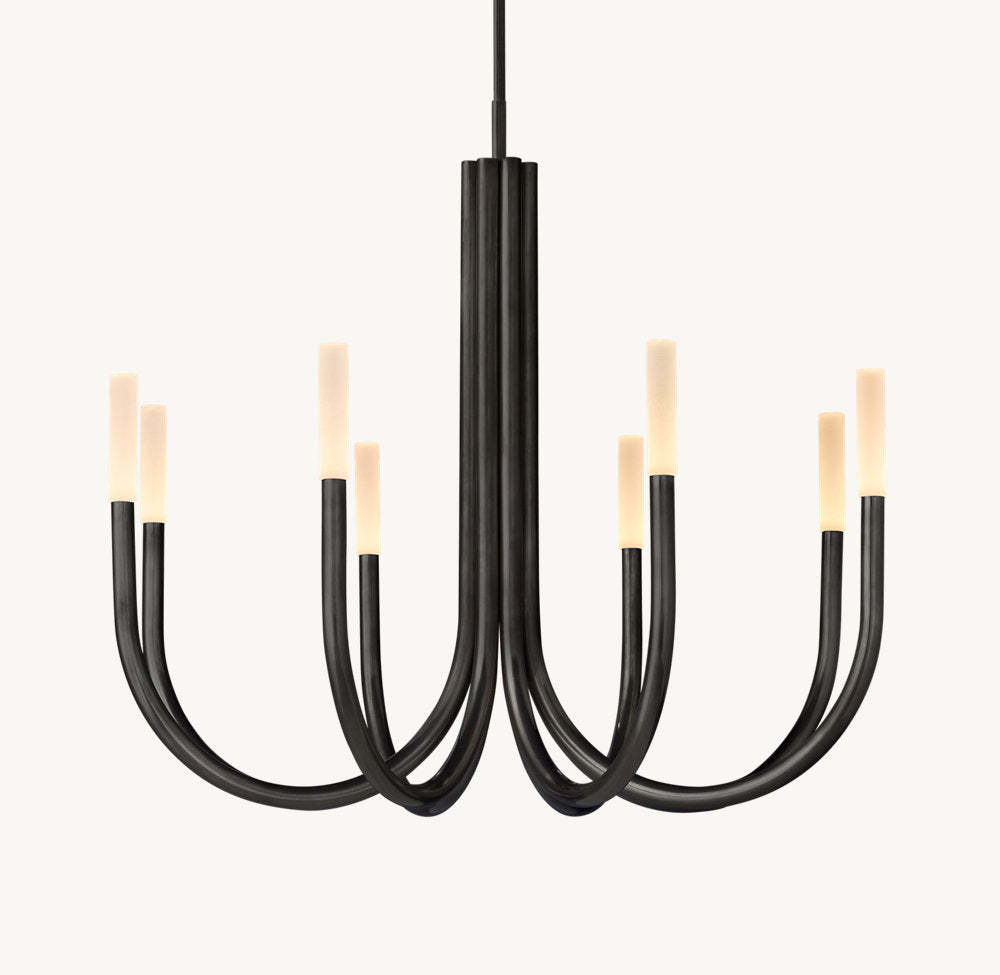Rousseau Round Chandelier 38"-VaseLamps