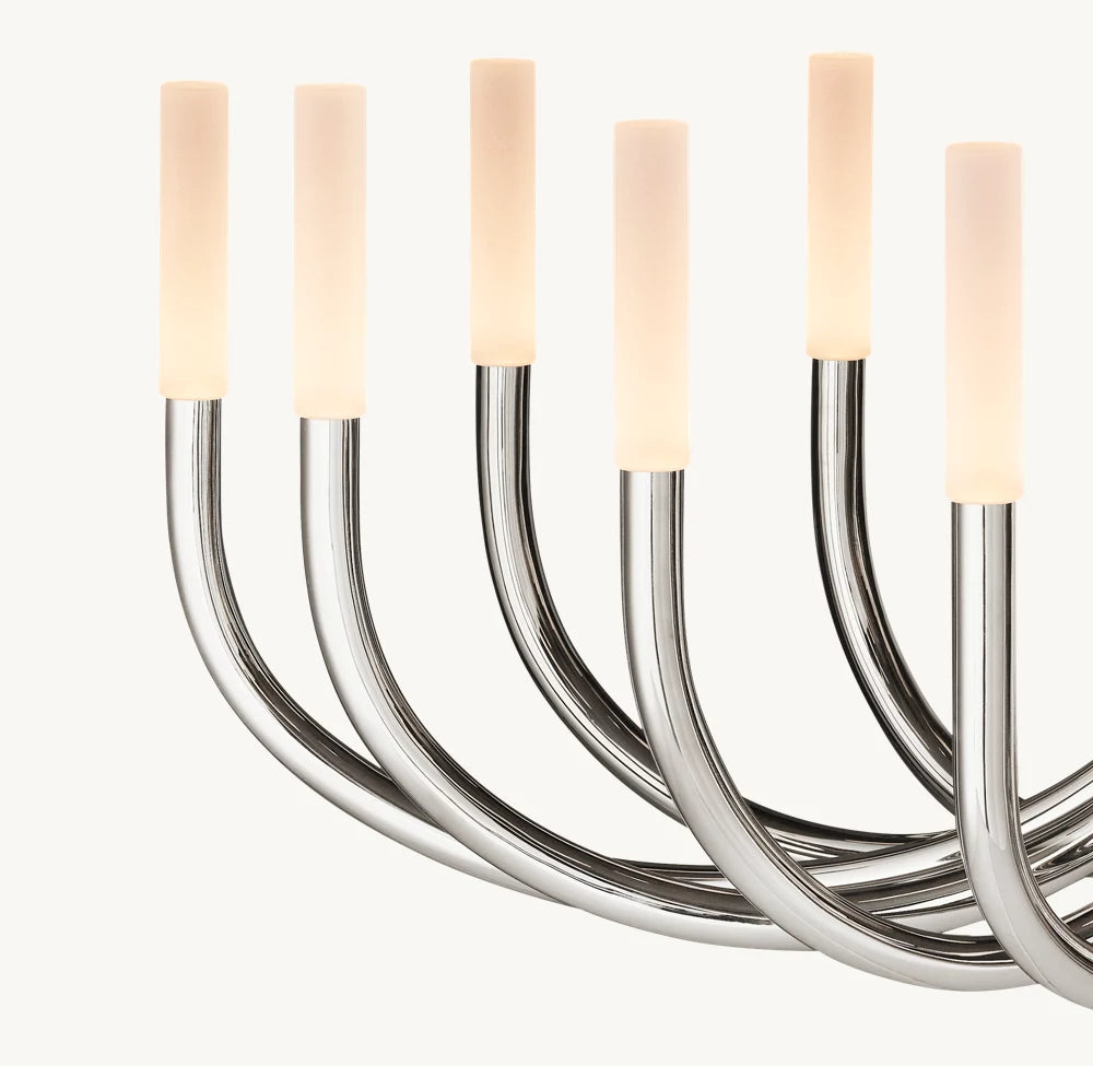 Rousseau Oval Chandelier 50"-VaseLamps