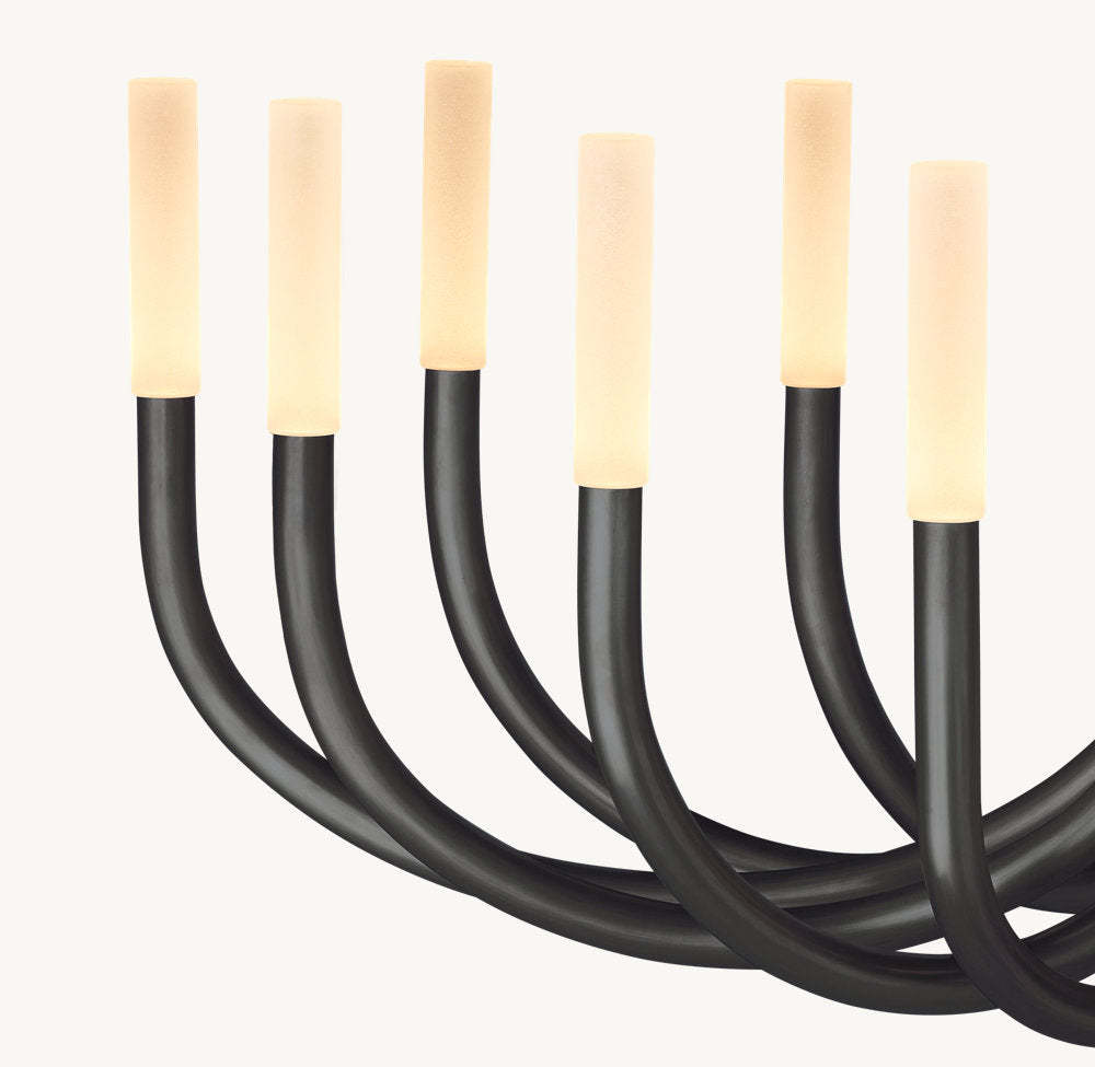 Rousseau Oval Chandelier 50"-VaseLamps