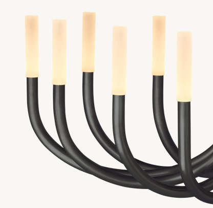 Rousseau Oval Chandelier 50"-VaseLamps