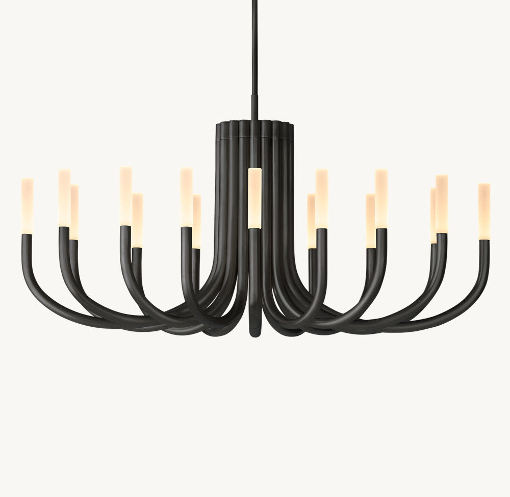 Rousseau Oval Chandelier 50"-VaseLamps