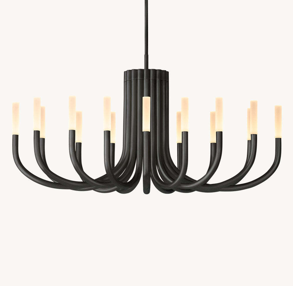 Rousseau Oval Chandelier 50"-VaseLamps