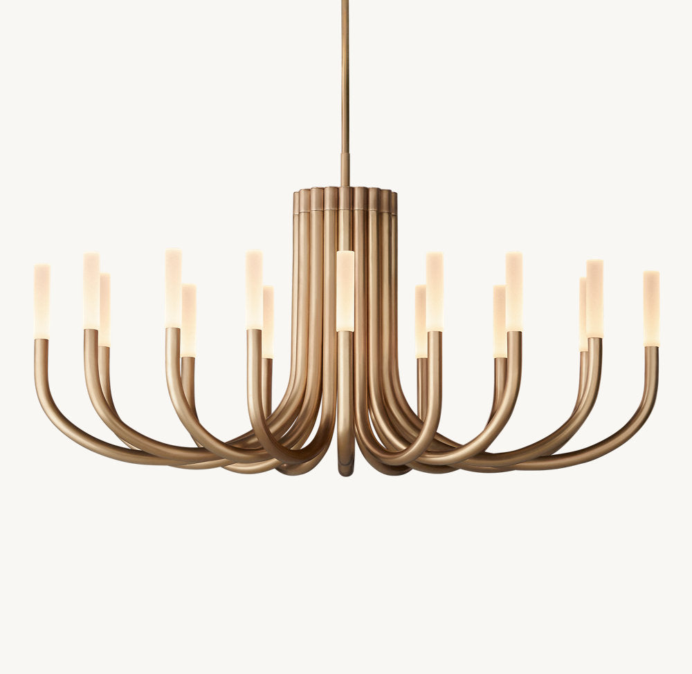 Rousseau Oval Chandelier 50"-VaseLamps