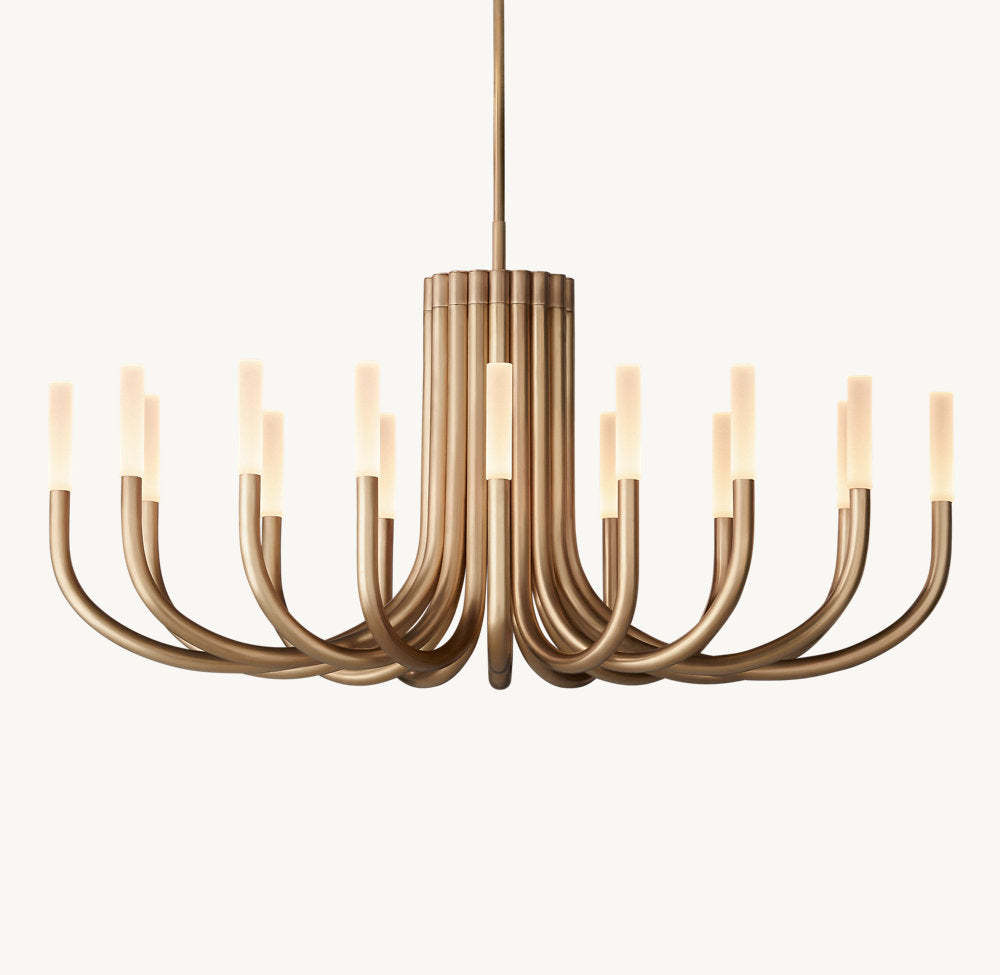 Rousseau Oval Chandelier 50"-VaseLamps