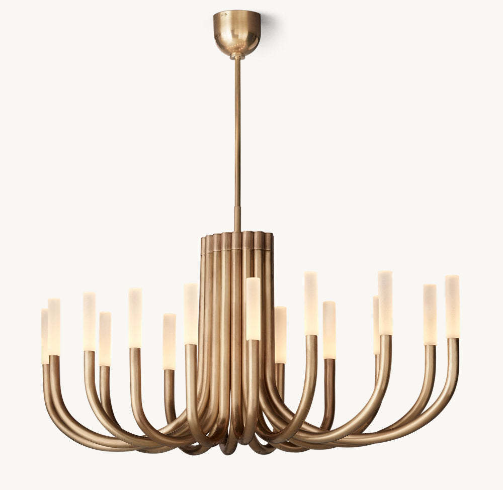 Rousseau Oval Chandelier 50"-VaseLamps