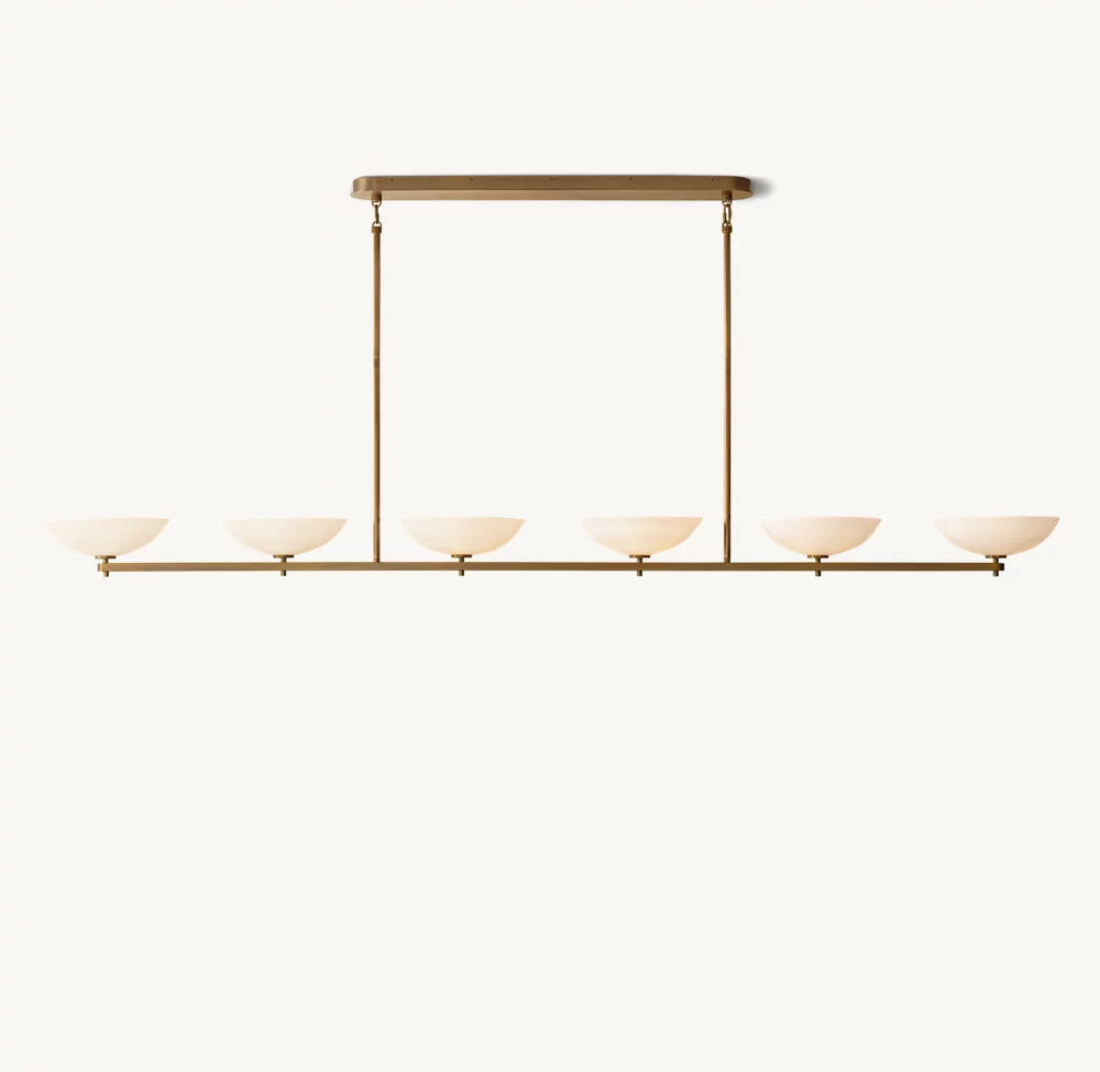 Vernet Linear Chandelier 96"-VaseLamps