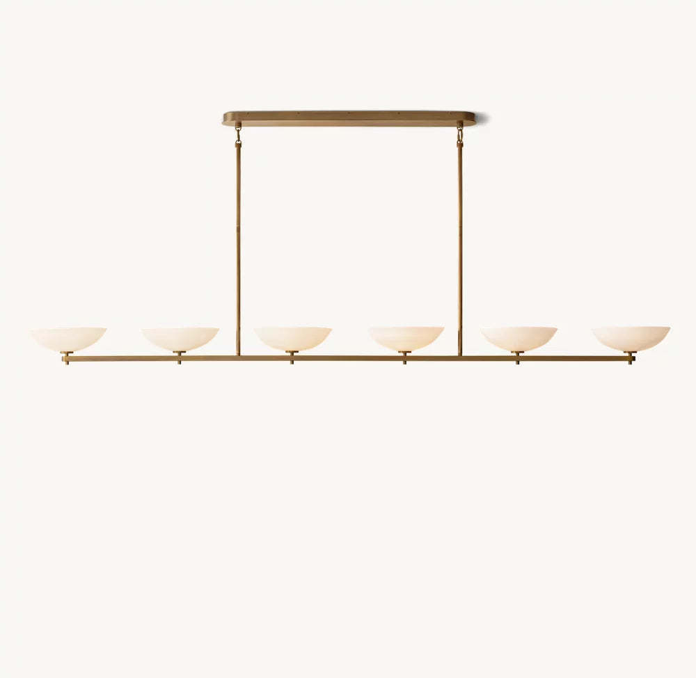 Vernet Linear Chandelier 96"-VaseLamps