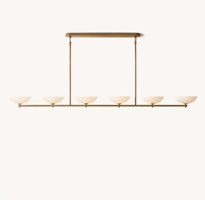 Vernet Linear Chandelier 96"-VaseLamps