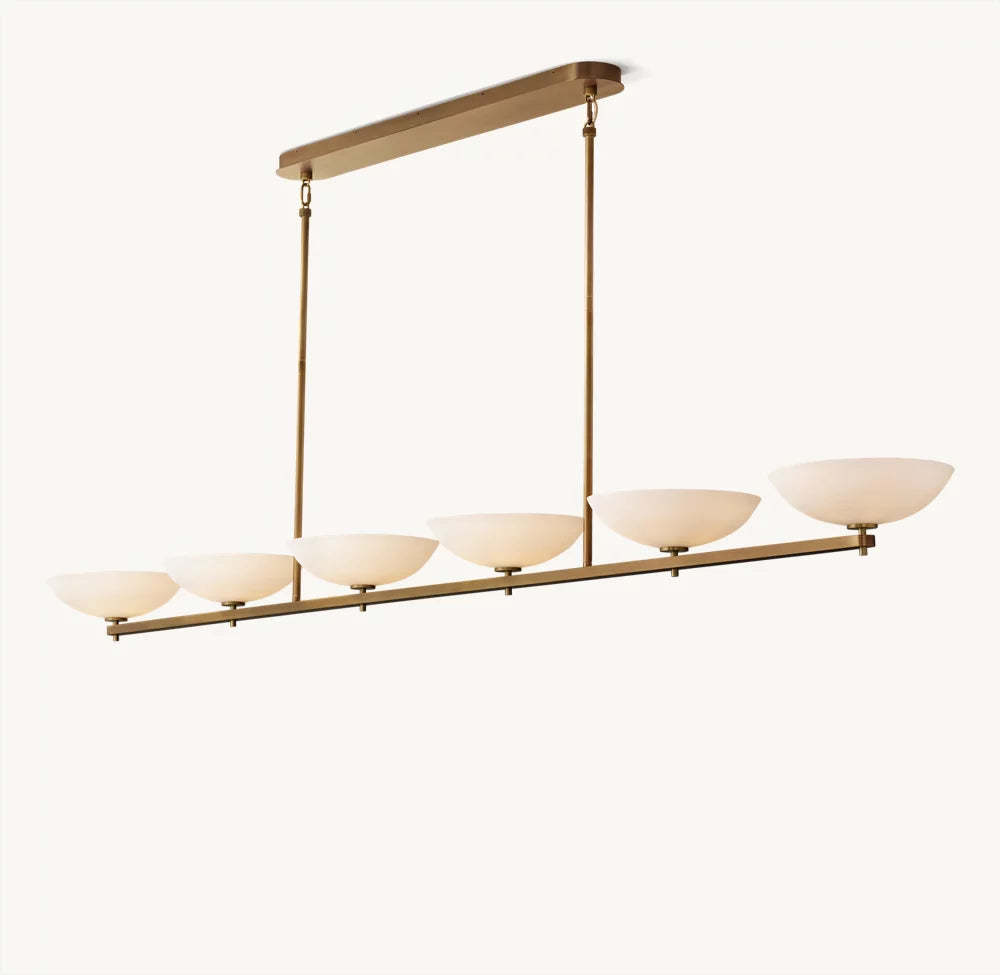 Vernet Linear Chandelier 96"-VaseLamps