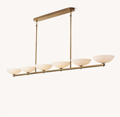 Vernet Linear Chandelier 96"-VaseLamps