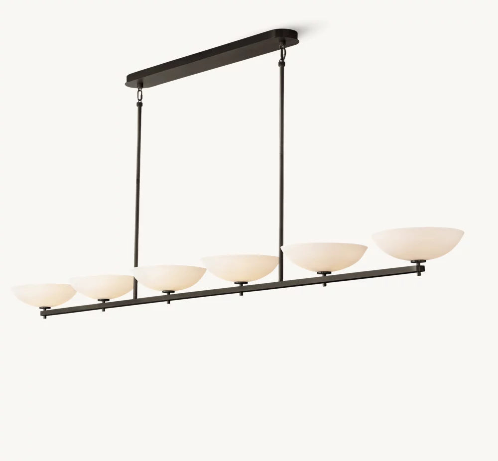 Vernet Linear Chandelier 96"-VaseLamps