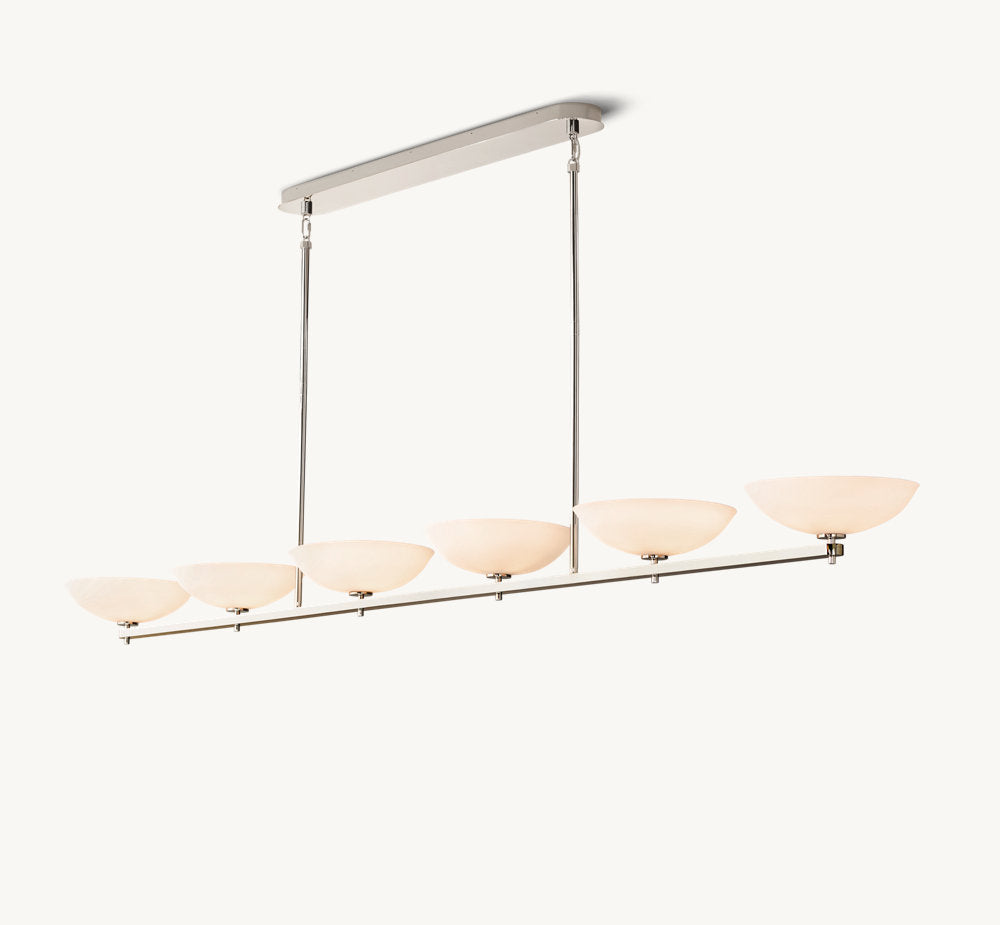 Vernet Linear Chandelier 96"-VaseLamps