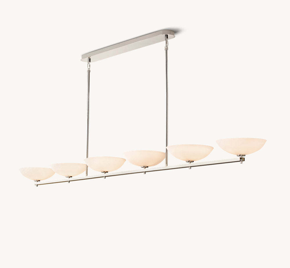 Vernet Linear Chandelier 96"-VaseLamps
