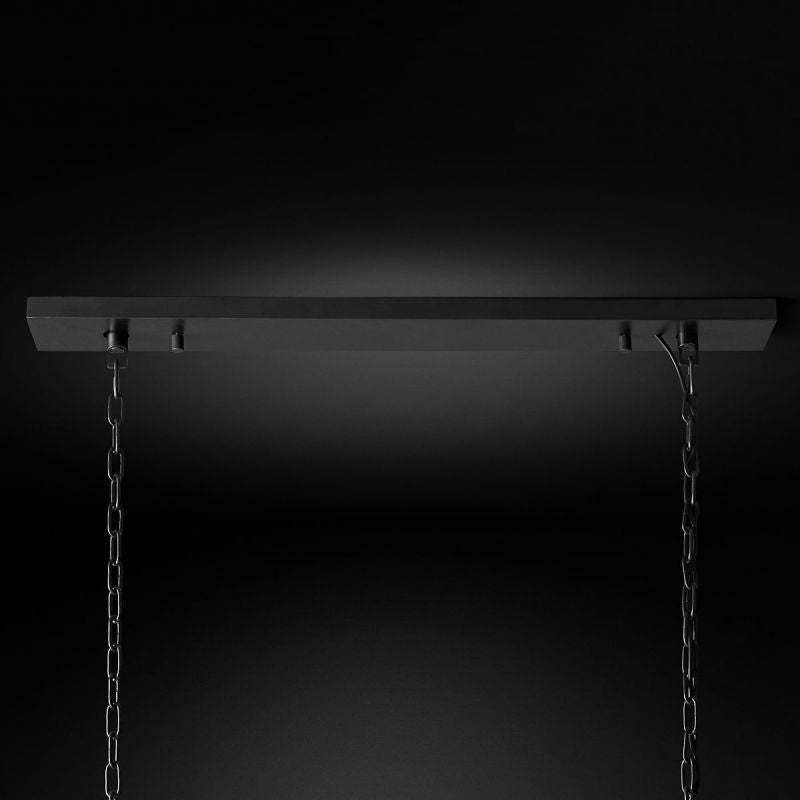RHYS Rectangular Crystal Chandelier-VaseLamps