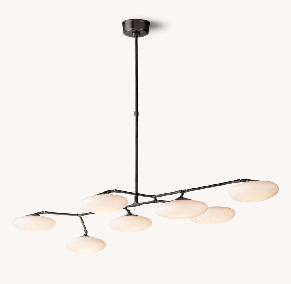 Brindille Linear Chandelier 61"-VaseLamps