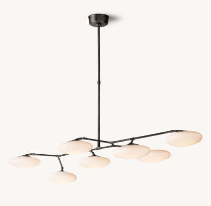 Brindille Linear Chandelier 61"-VaseLamps