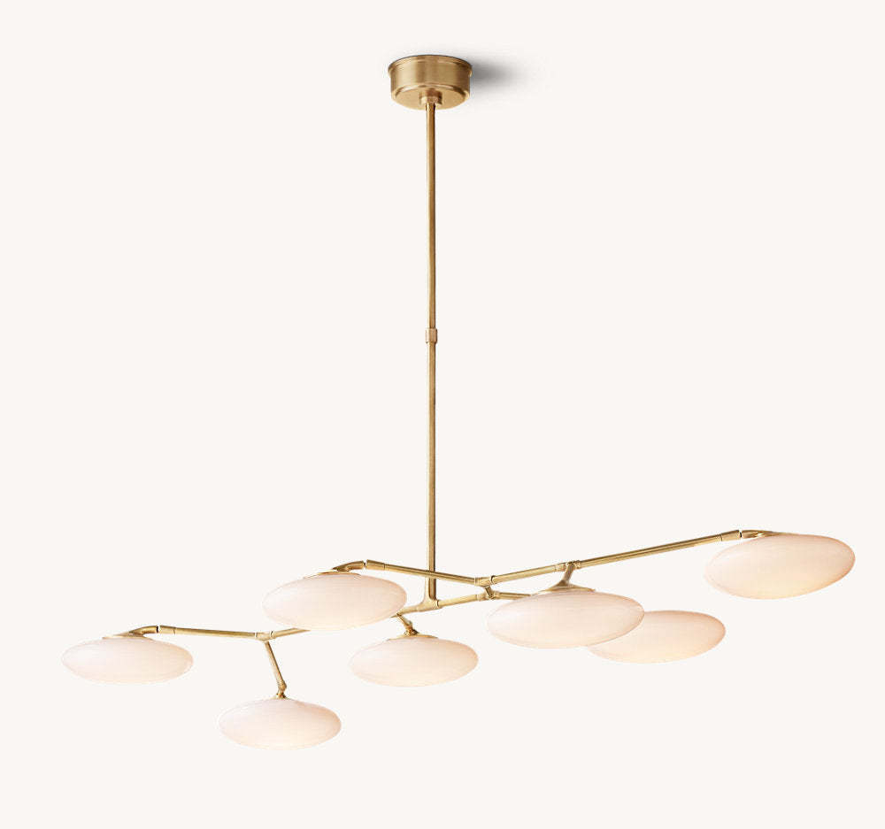 Brindille Linear Chandelier 61"-VaseLamps