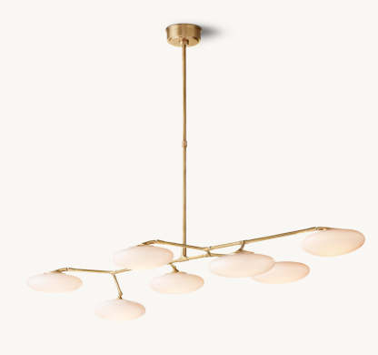Brindille Linear Chandelier 61"-VaseLamps